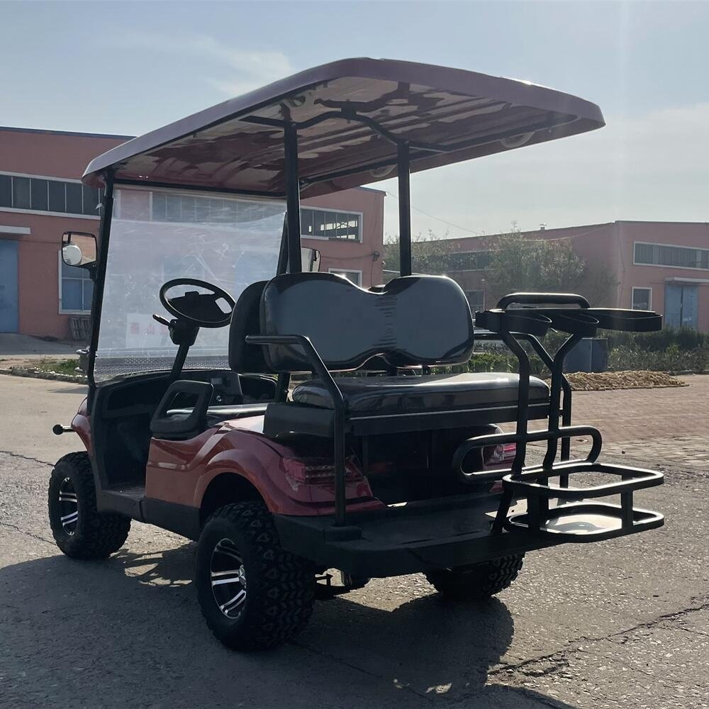 Best Price 4 Wheel Electric Golf Cart 6 Seater Electric Lithium Gasoline Petrol Golf Cart