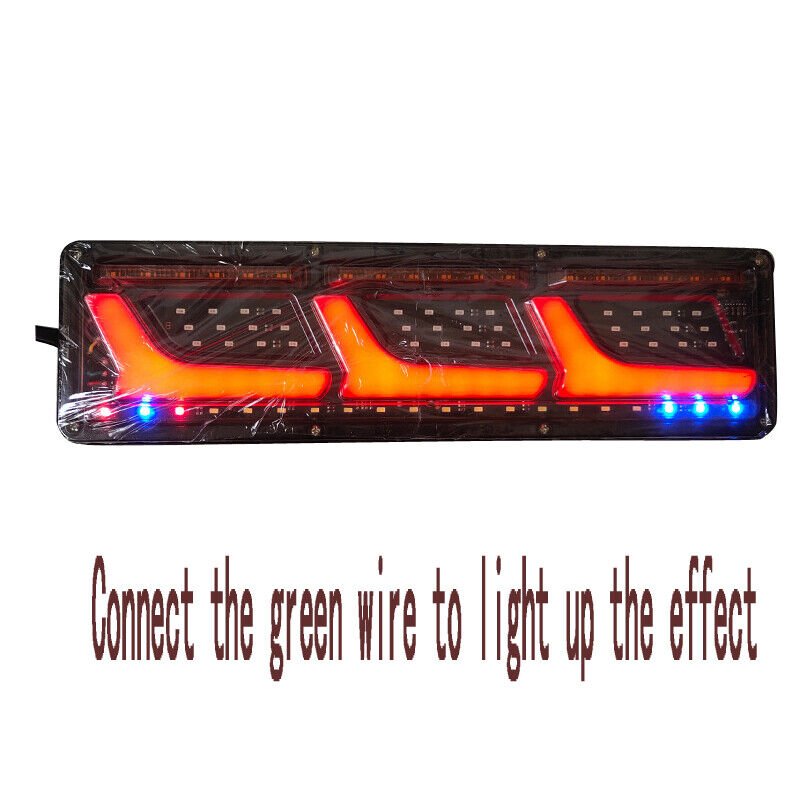 Wholesale 12v Yellow High/low Beam Red White Utility Trailer Truck Tail Lights 24V