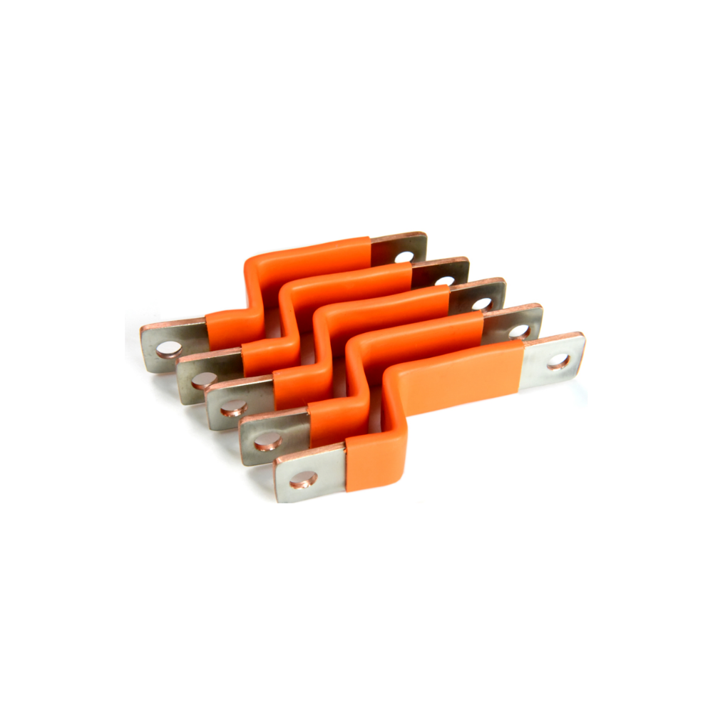 Flat Copper Busbar Insulated Custom Flexible Busbar for Battery Soft Connection