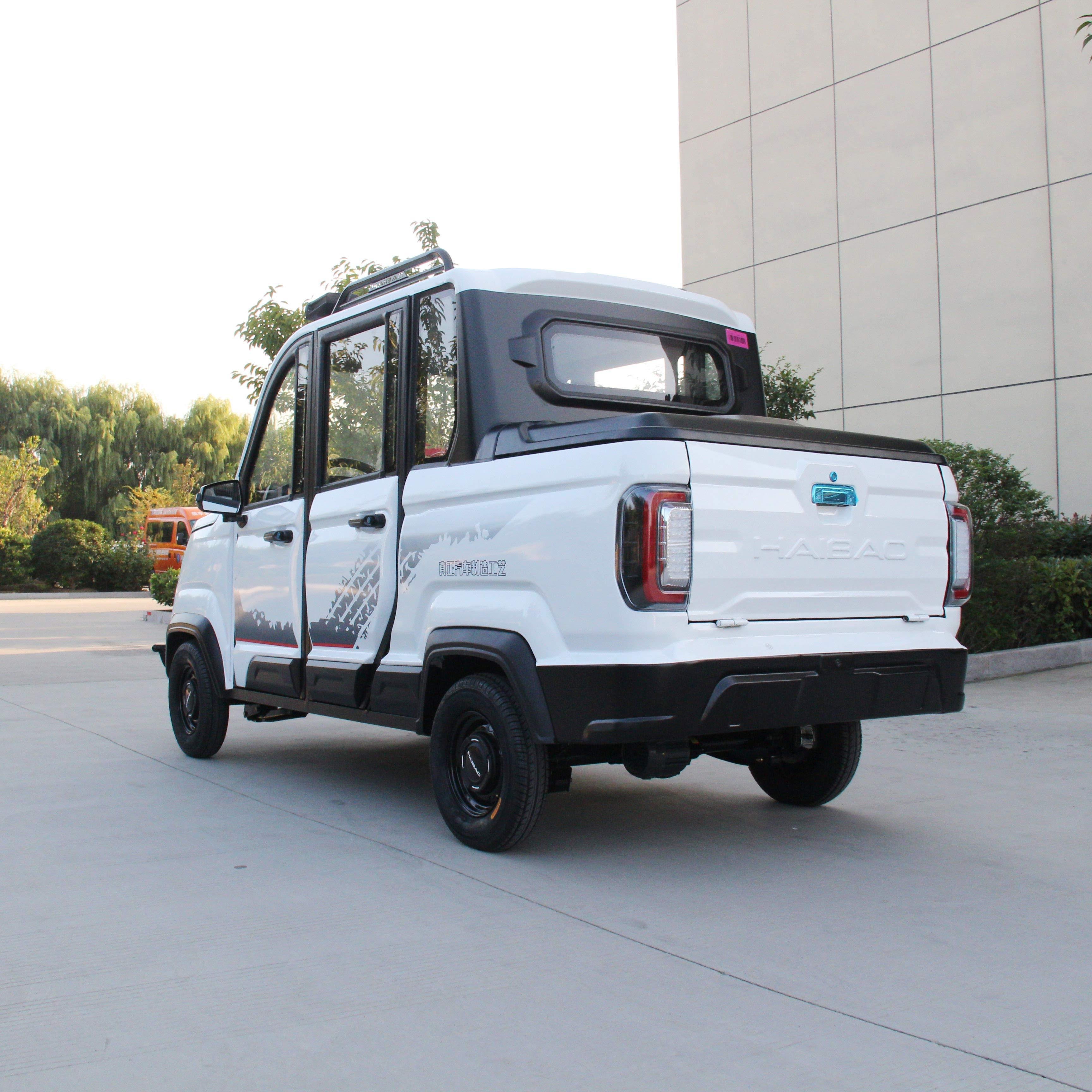 Electric Four-wheeler Pickup Truck Adult Travel Truck Home Electric Car Load up