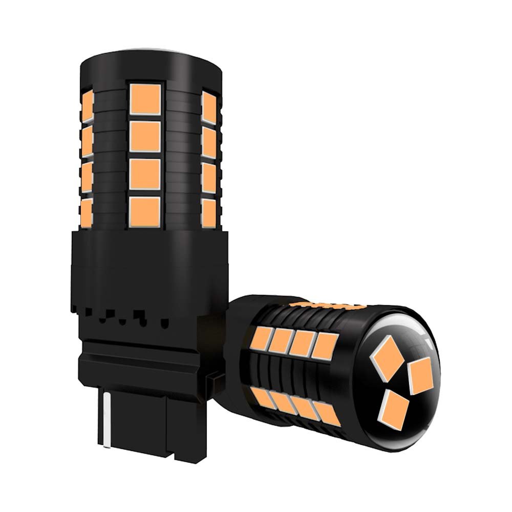 OEM 9-30v Canbus Amber Led T25 S25 P27W Auto Reverse Brake Light With 3156 P21w for Car