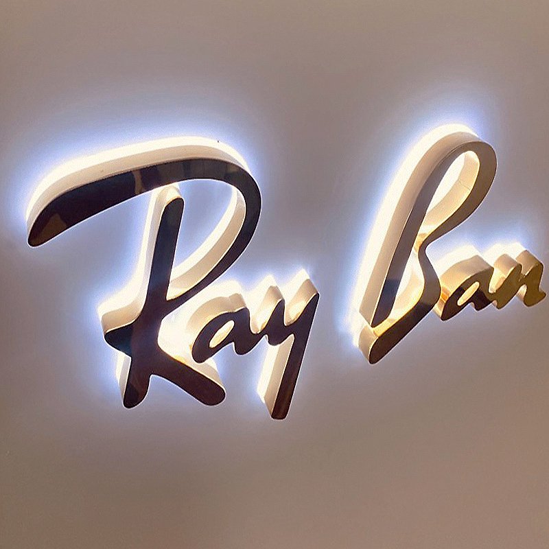 Hot-Selling Customized 3D Neon LED Letters Luminous Building Signs for Business Companies Channel Letter Model