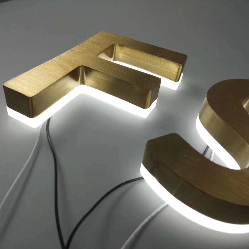 Hot-Selling Customized 3D Neon LED Letters Luminous Building Signs for Business Companies Channel Letter Model