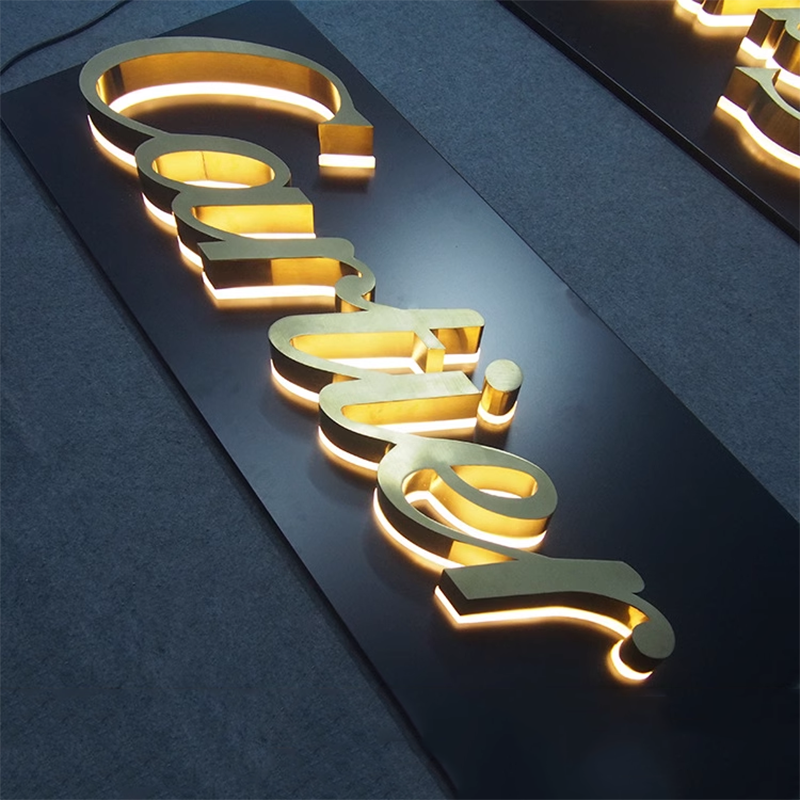 Free-Custom-design 3D Backlit Signs LED Illuminated Signs