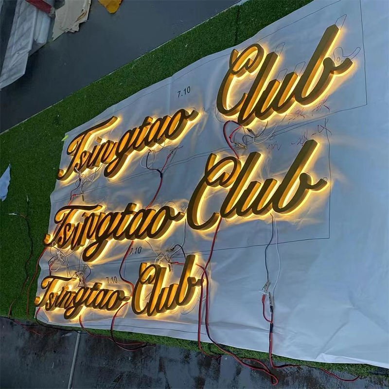 Free-Custom-design 3D Backlit Signs LED Illuminated Signs