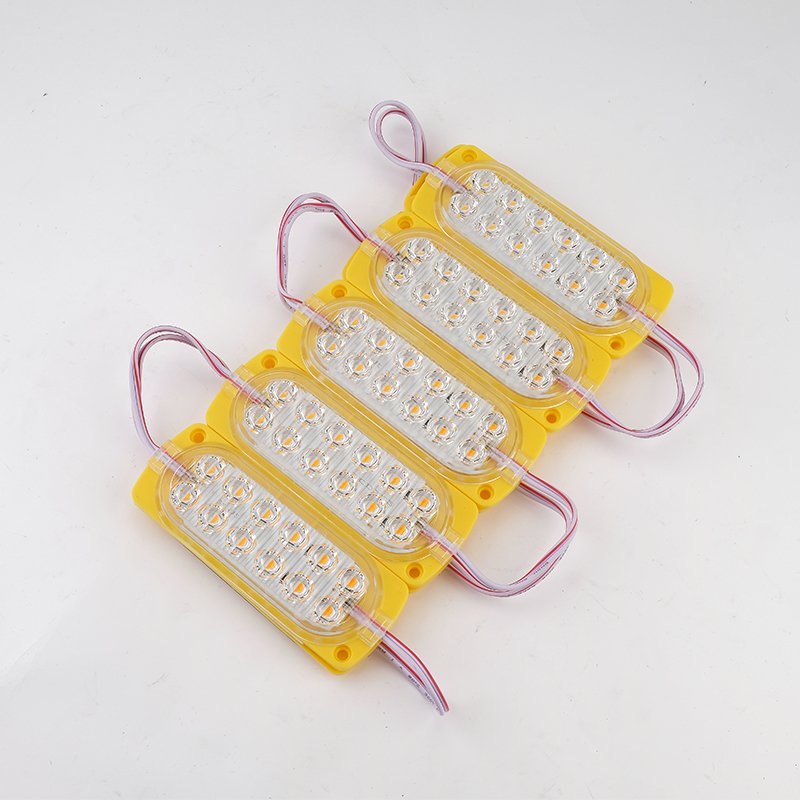 12v 24v Led Lighting Module Vehicles Buses Trucks Two Rows Self Dimming Led Module Light 2835 Burst Flashing Led Module
