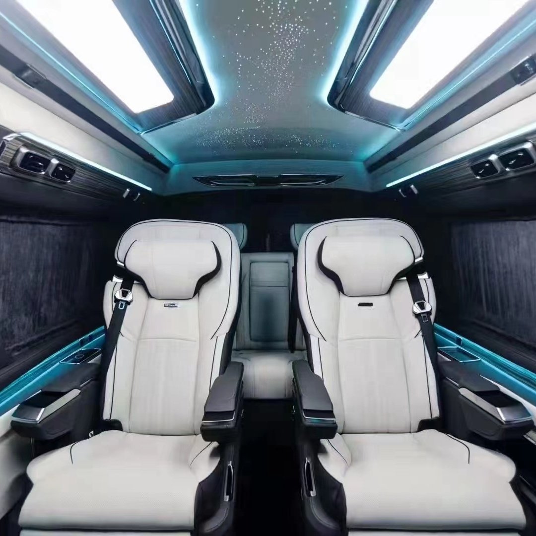 OEM Electric Luxury Recliner Leather Seat for Sprinter Vito Alphard Coach Bus RV Van