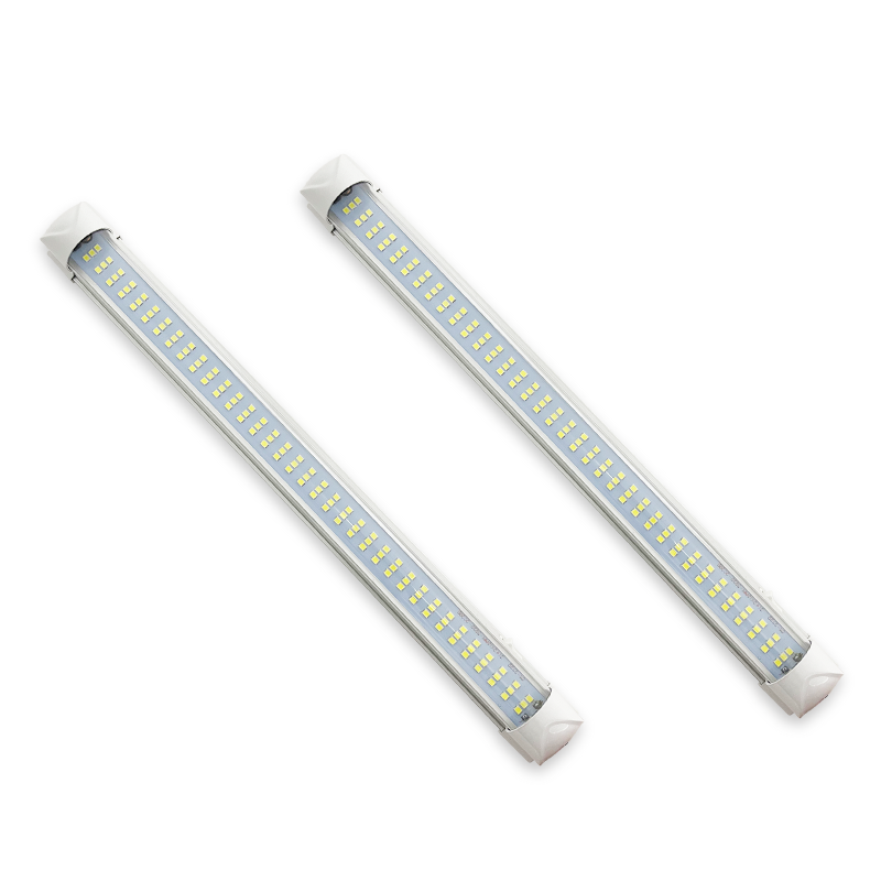 12V 24V 13inch 108 LED on and Off Switch Bus Truck Trailer Lorry Van Strip Bar Reading Cabinet Light Car Interior Light