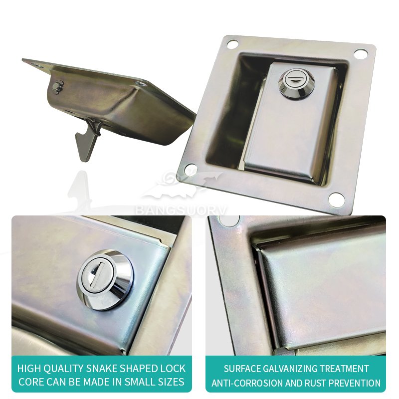 BSS850-1 Panel Lock RV caravan Lock/electric Construction Vehicles Door Lock/RV Lock