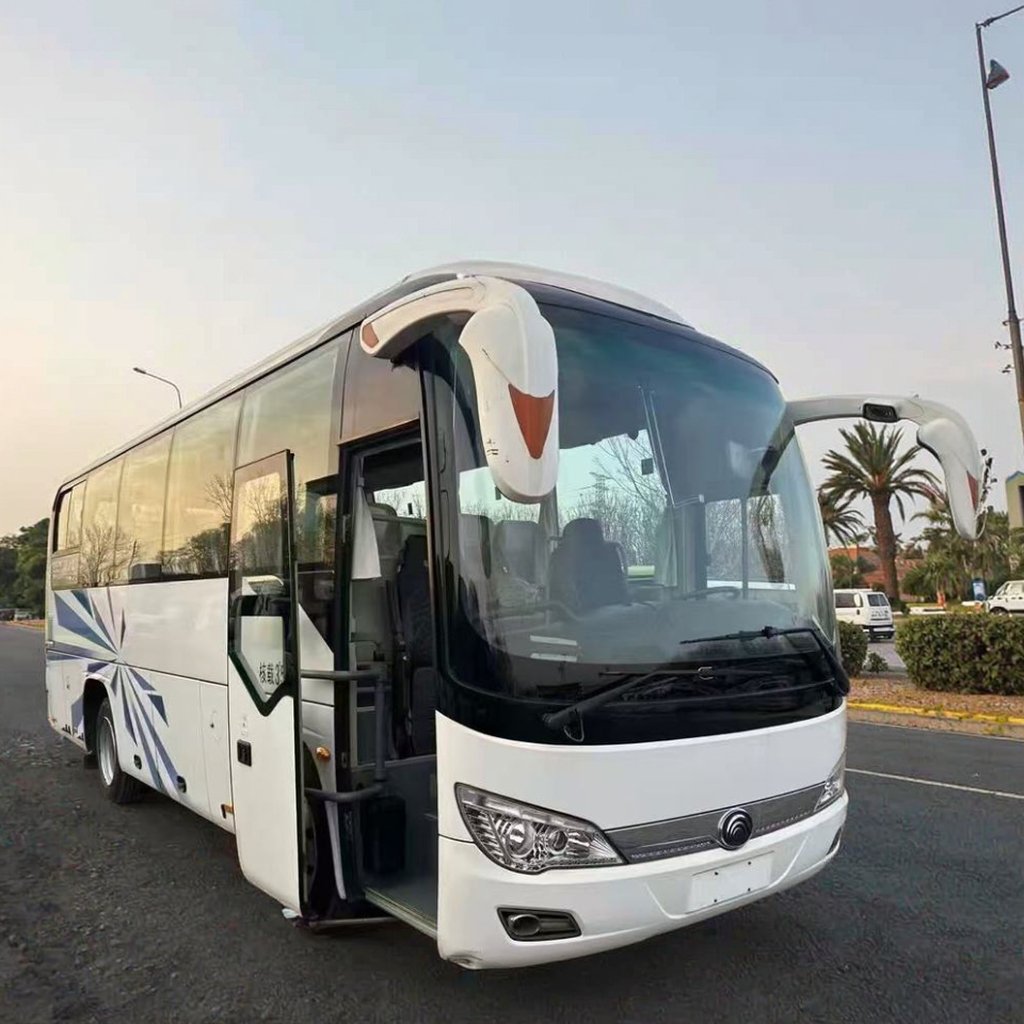 2016Hot Sale Luxury Coaster Bus 34-39 Seats New Euro 4 Diesel & Gasoline Manual Transmission LHD Steering Low Price Spot Sale