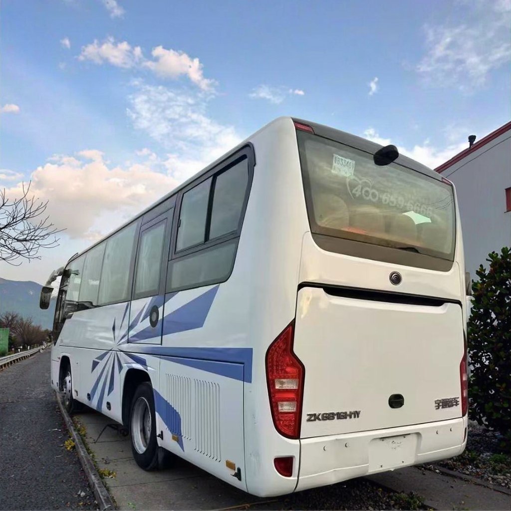 2016Hot Sale Luxury Coaster Bus 34-39 Seats New Euro 4 Diesel & Gasoline Manual Transmission LHD Steering Low Price Spot Sale