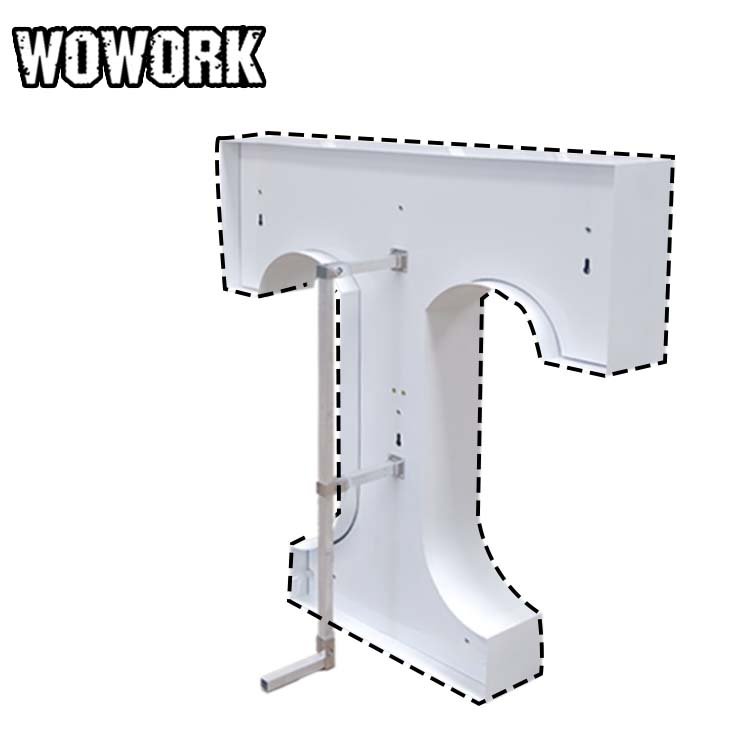WOWORK Wholesale 3ft 4ft 5ft Back Frame Support for Marquee Letter Numbers Stand