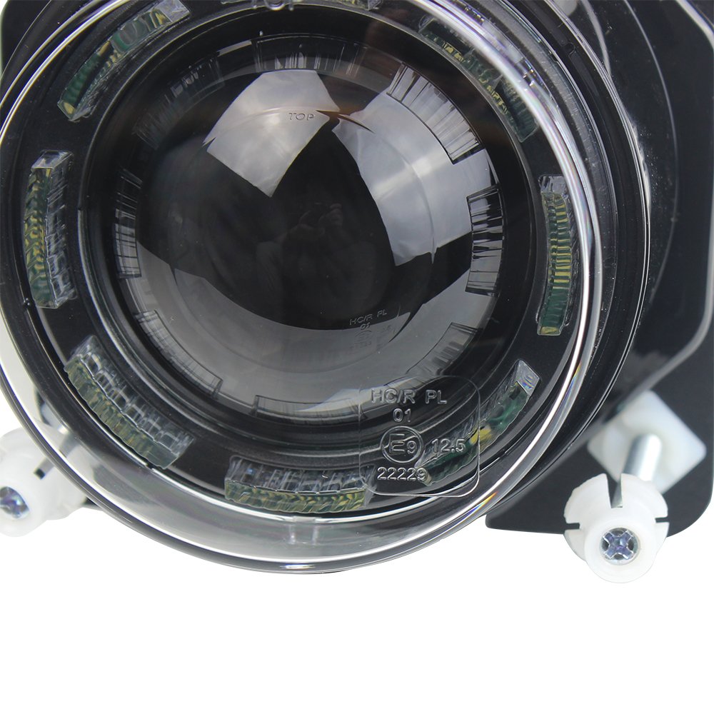 90mm Project Led Headlight Hi Low Beam With Position Light ECE R112 Certification