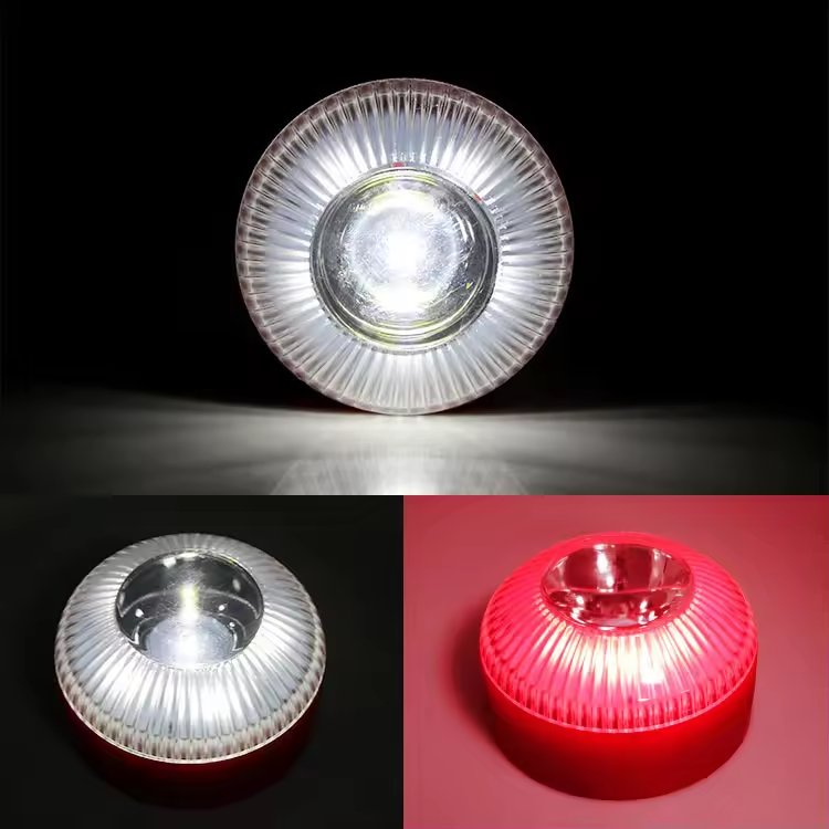 Factory Direct Sales New Wireless Dual Color Flash LED Car Emergency Light Lighting