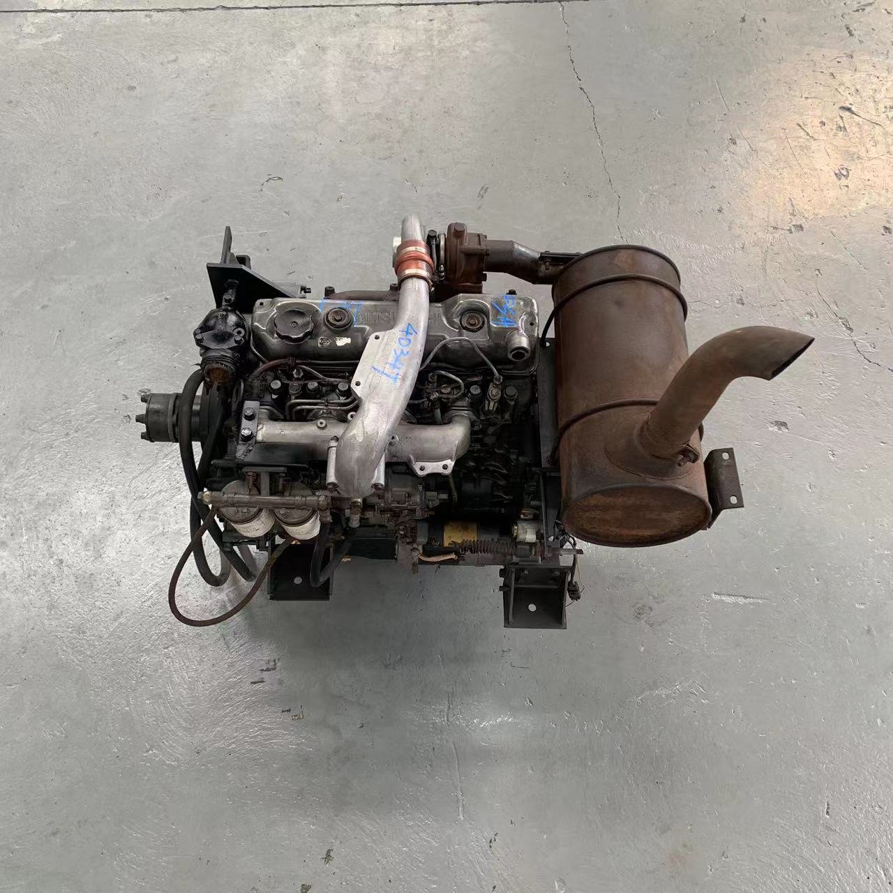 High Quality 4 Cylinder 4D34T for Mitsubishi Canter Engine Used diesel Engine for Excavator