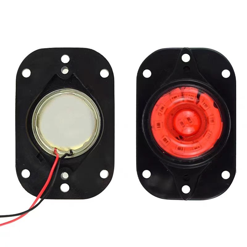 LED Turn Signals Light Flowing Amber Red White for Bus Trucks Trailers Lorries Side Marker Rear Lamp