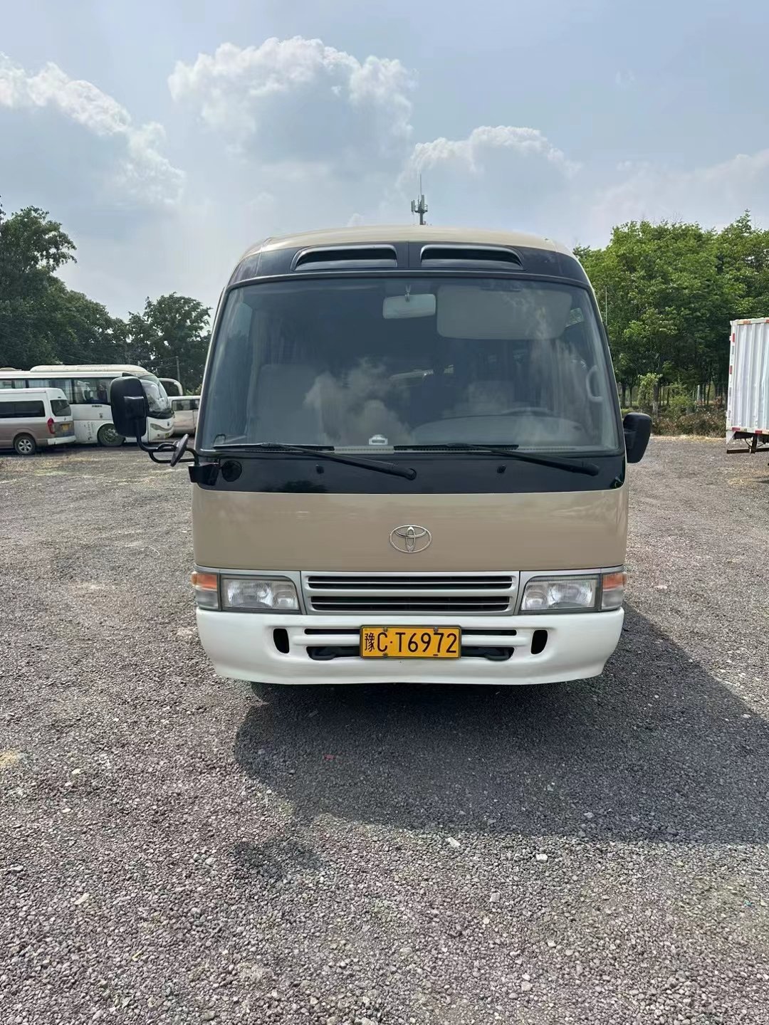 2018 2019 Left Hand Drive Toyota Used Car Coaster 23 29 Seater Bus Gasoline Engine