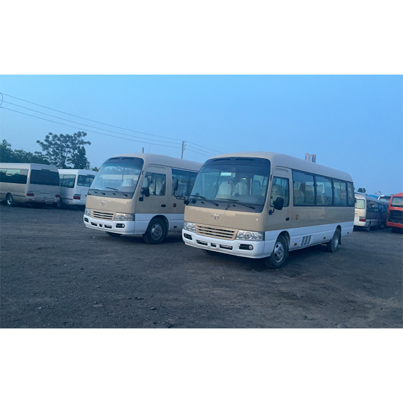 Good Condition Cheap Price Used Toyota coaster 30 Seat Bus diesel Engine Used Bus for Sale