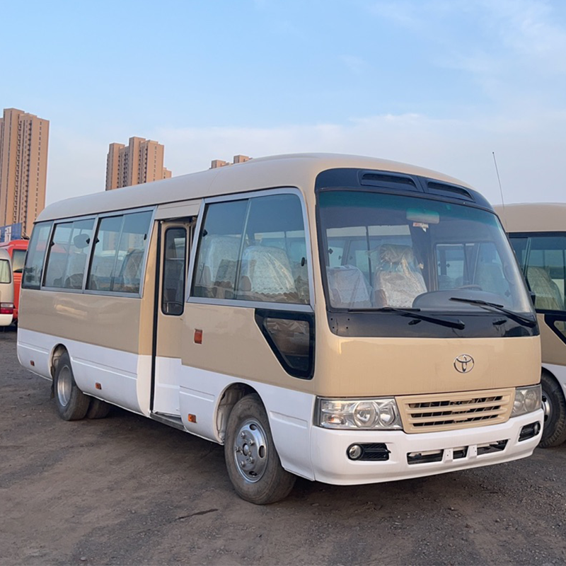 Good Condition Cheap Price Used Toyota coaster 30 Seat Bus diesel Engine Used Bus for Sale