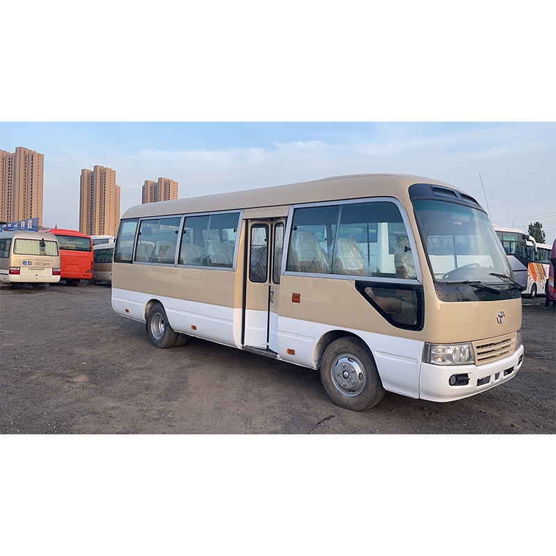 Good Condition Cheap Price Used Toyota coaster 30 Seat Bus diesel Engine Used Bus for Sale