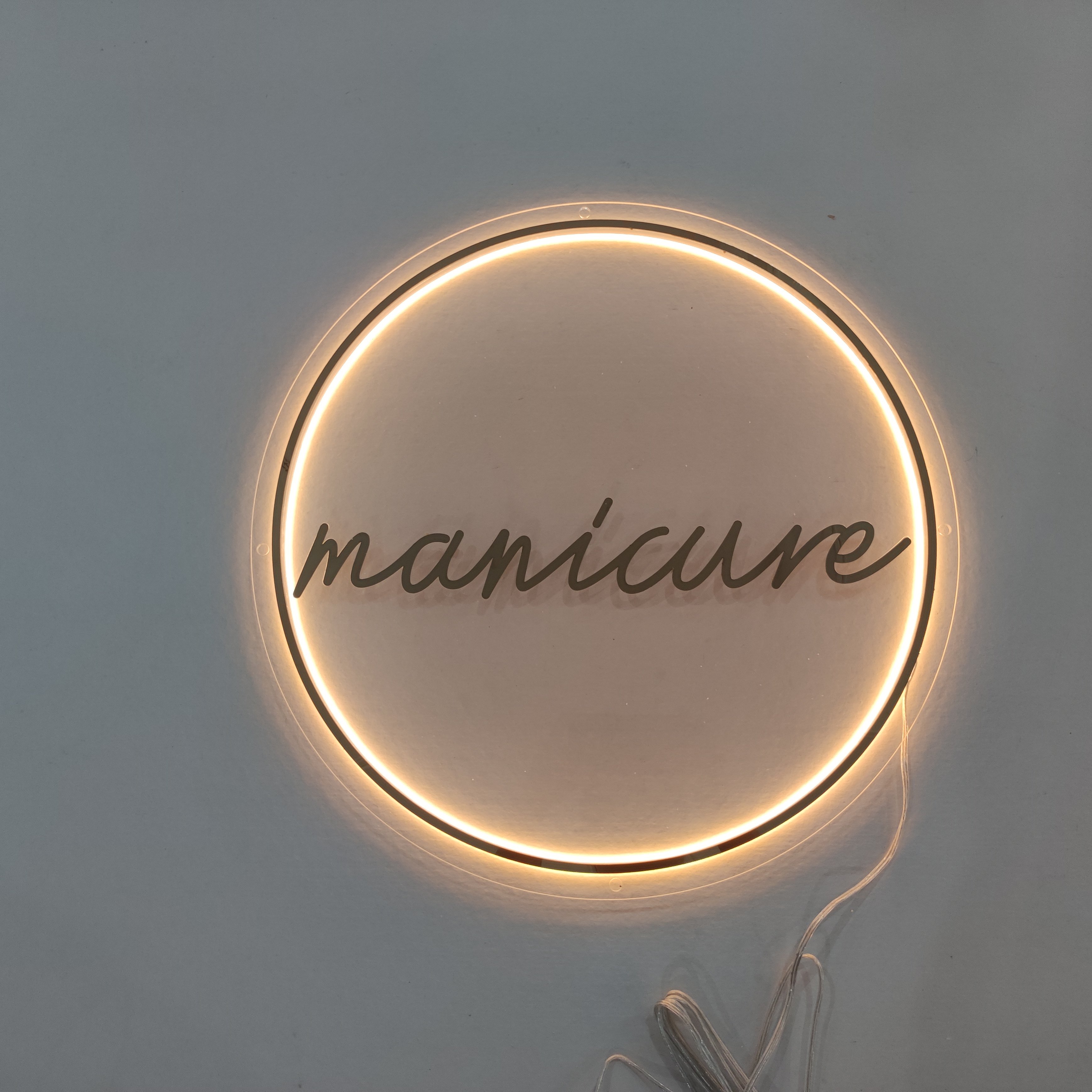Koncept Drop Shipping 36inch LED Beauty Backlit Sign Coffee Shop Bar Led Channel Letter Backlit Sign 3D