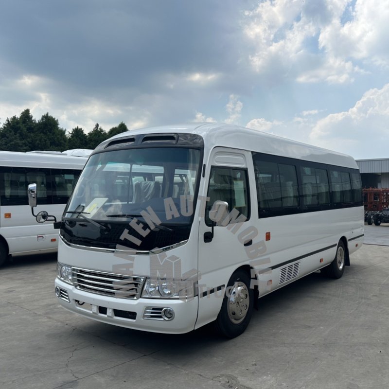 16 24 Seats Coach Bus Diesel Engine Bus for Long Distance