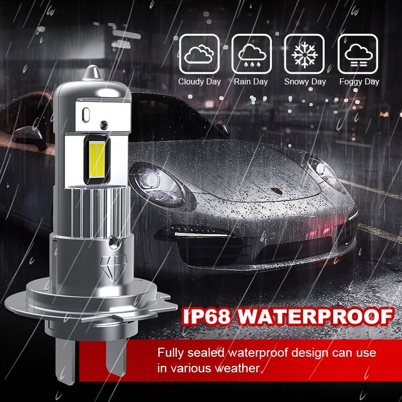 Daylead ZX-3 6000K Color Temperature Plug and Play Canbus LED Headlights