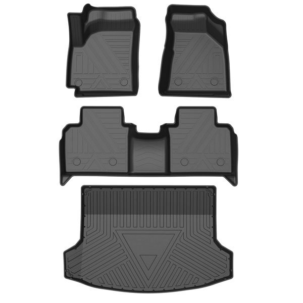 Wholesale Car Accessories 3D TPE Rubber Car Floor Mats Cargo Liner Car Trunk Mat for 2024 Ford Territory EQUATOR 2022-2023