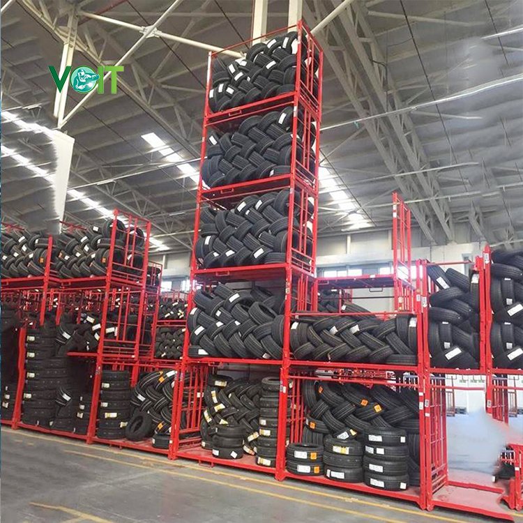Factory Customized Warehouse Organization Stacking Truck Tire Storage Pallet Rack