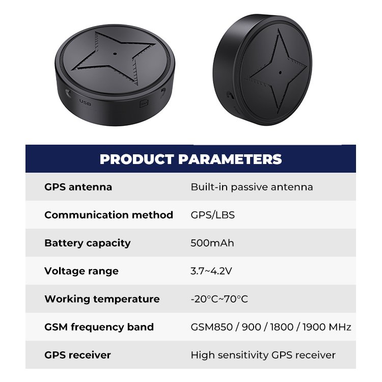 Mini Tracking Device Car GPS Lost Tracker Smart Bluetooth Tracker IOS System Real-time Gps tracker Device