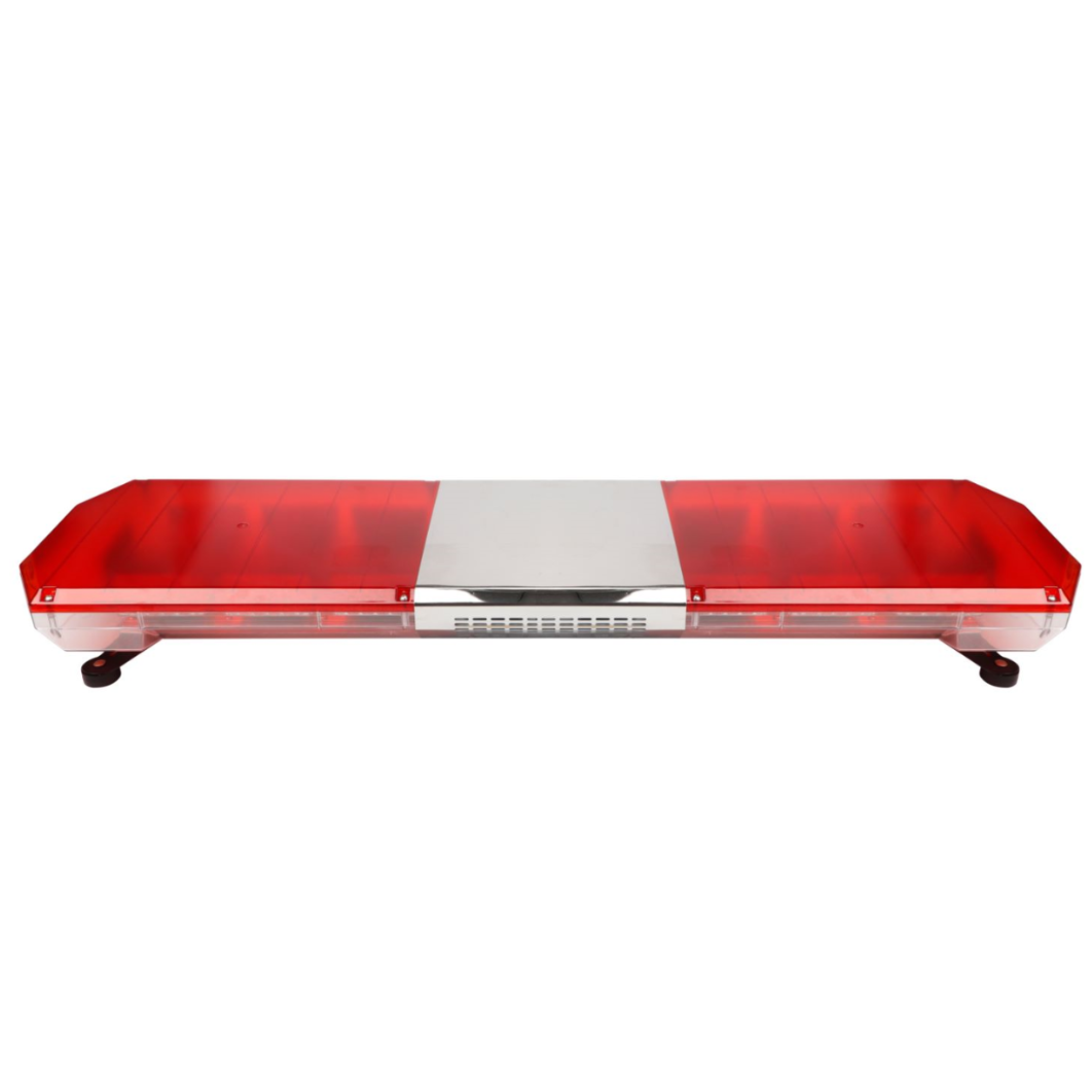47 Inch Roof Emergency Lightbar Red Blue LED Ambulance No Siren Horn Warning Light for Firefighter Truck Strobe Light Bar