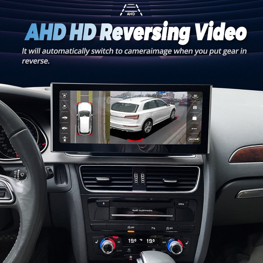 12.3Inch Qled Screen for AUDI A4 A5 2008-2016 Android 13 Car Stereo GPS Wireless CarPlay Multimedia Video Gps Head Unit 2.8GHZ