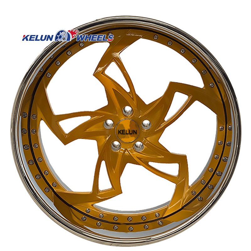 New Custom 22-24 Inch Custom Forged Alloy Bus Wheels Polished Rims Forgiato/rucci Wheel Chrome Wheel Concave Rims
