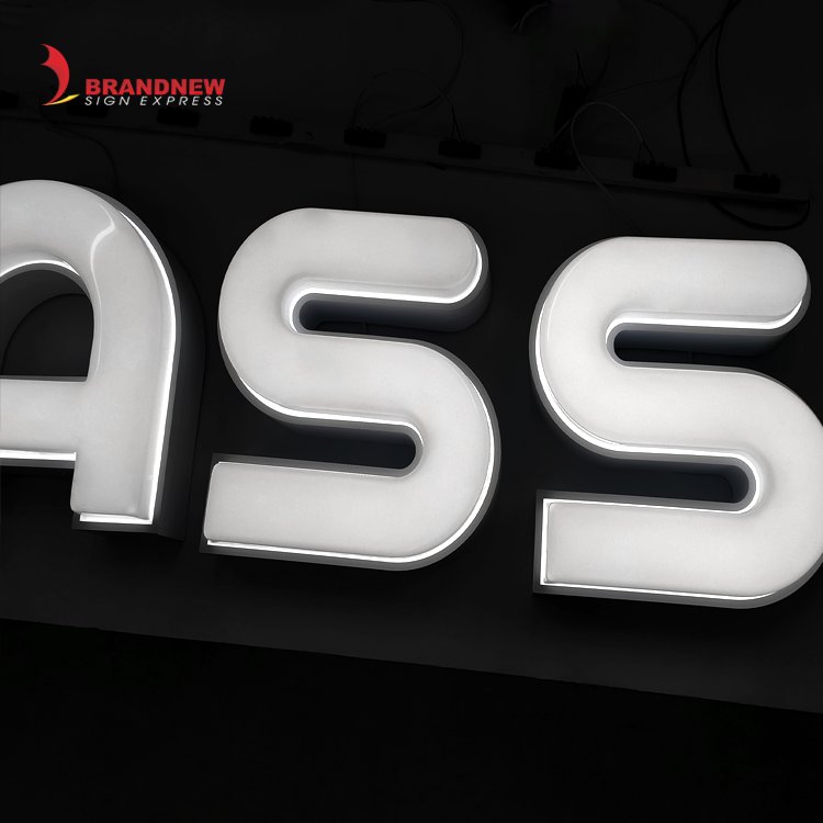 BRANDNEWSIGN Manufacturer Custom Wall 3d Logo Commercial Advertising Vacuum Formed Letter Outdoor Storefront Logo Signs
