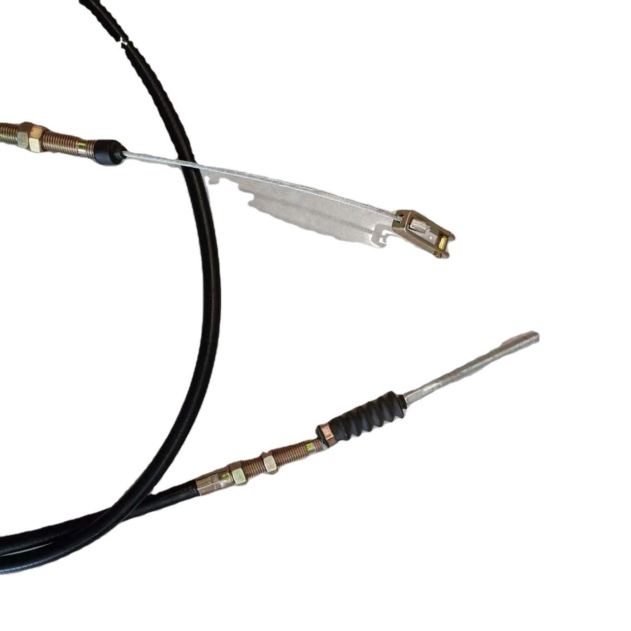 China Manufacturer Black Color Engine Parts Steel Brake Clutch Cable Line Clutch Line Customizable