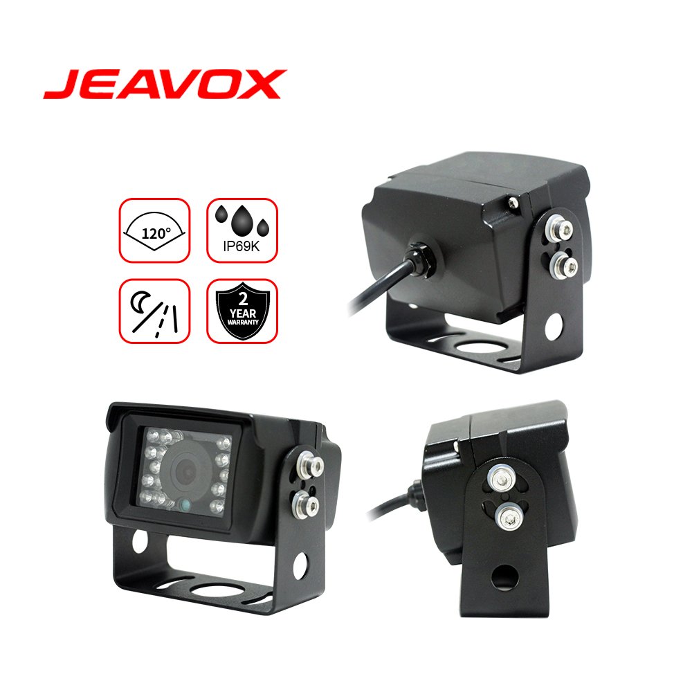 Security Car Camera Wide View Angle Rearview Reverse Waterproof Night Vision Camera for Bus Trailer Pickup Van Fifth Wheel RV