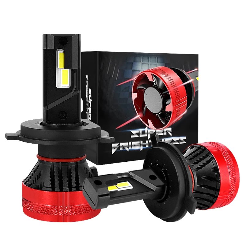 Auto Car F5 Led Headlight Bulb Kit H4 H7 H11 H13