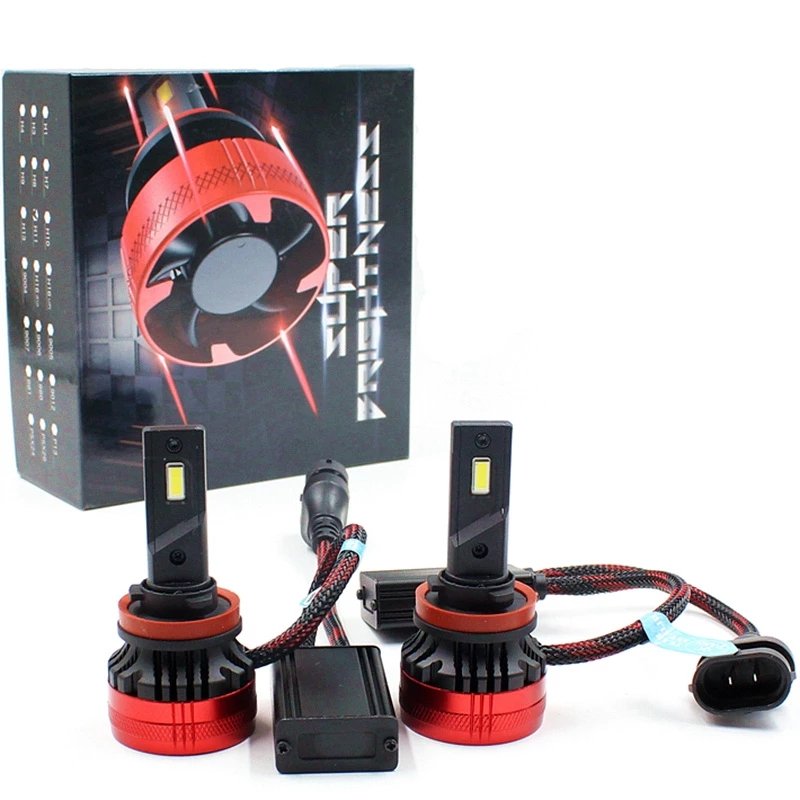 Auto Car F5 Led Headlight Bulb Kit H4 H7 H11 H13