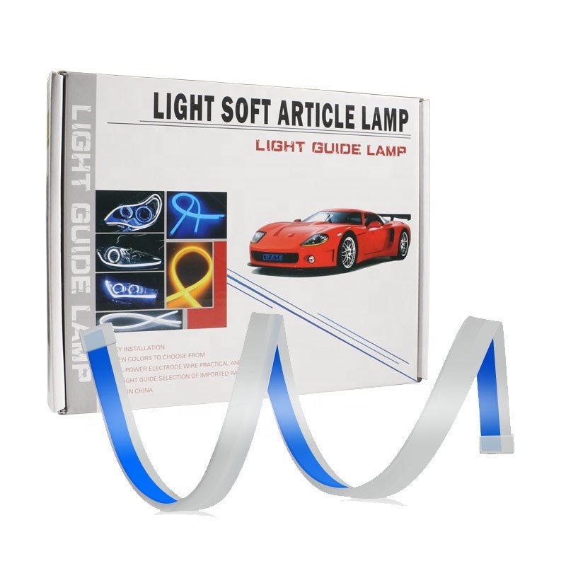 Yosovlamp 12V/24V Dual Color Flexible Led Drl Flexible Drl 335 2835 LED 30cm 45cm 60cm Flowing Turn Drl Led Stripes