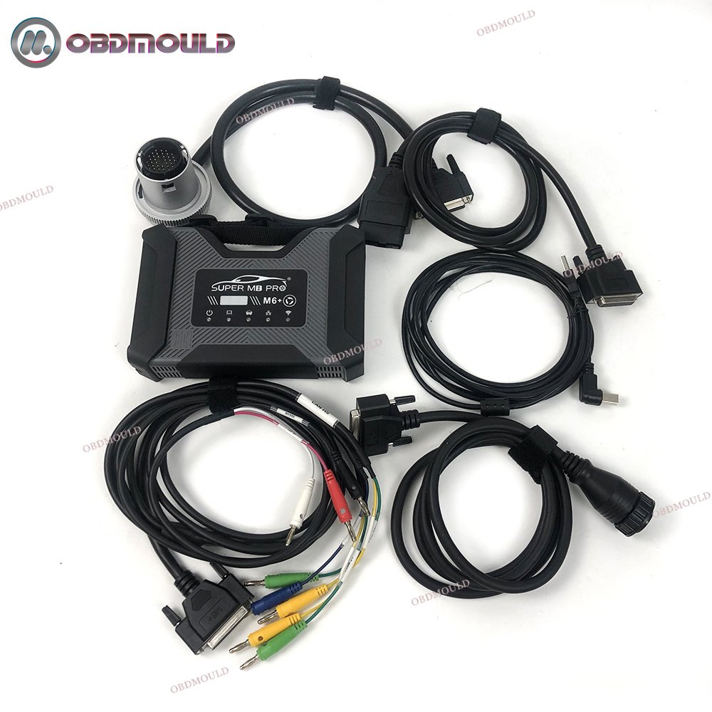 Full Configuration Work on Cars Basic Version Super MB Pro M6+ Wireless Star Car Truck Bus Van Scanner Diagnosis Tool