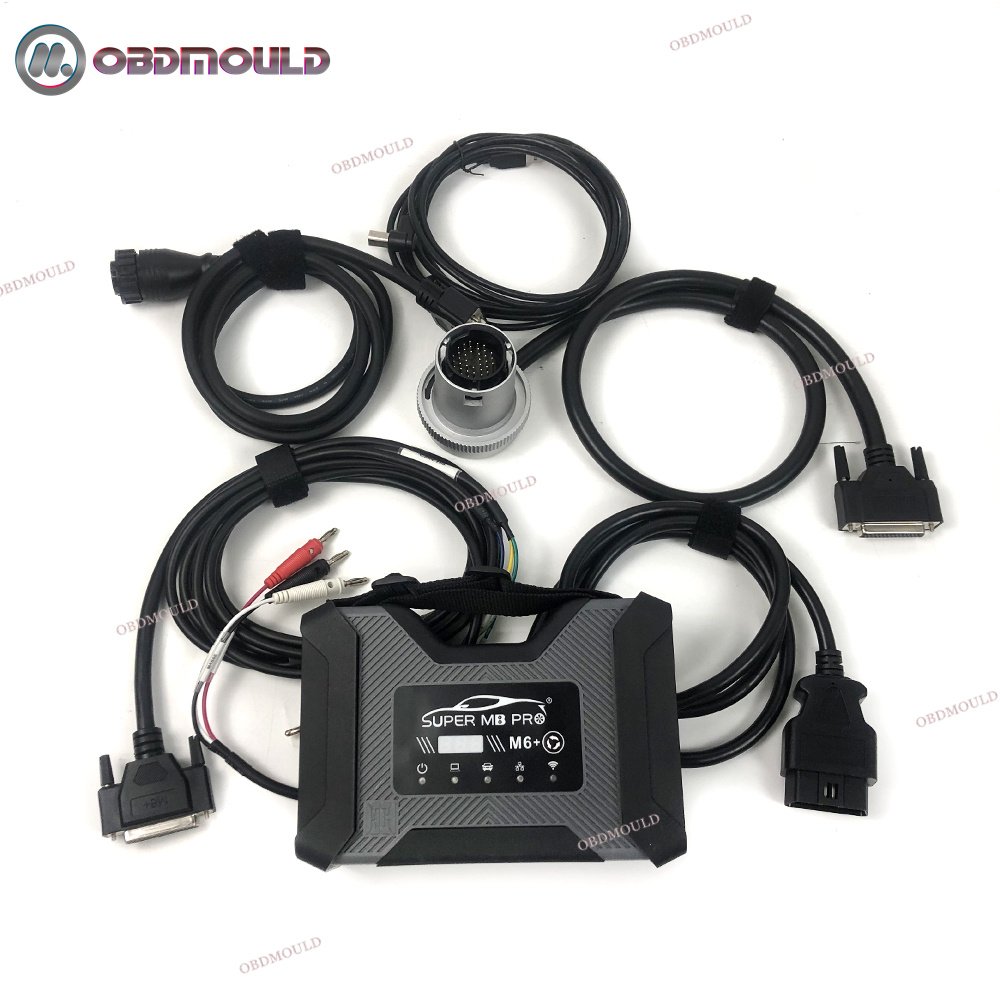 Full Configuration Work on Cars Basic Version Super MB Pro M6+ Wireless Star Car Truck Bus Van Scanner Diagnosis Tool