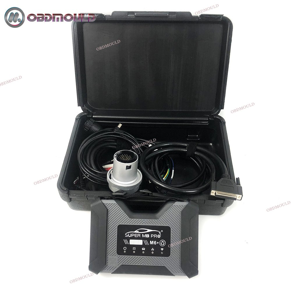 Full Configuration Work on Cars Basic Version Super MB Pro M6+ Wireless Star Car Truck Bus Van Scanner Diagnosis Tool