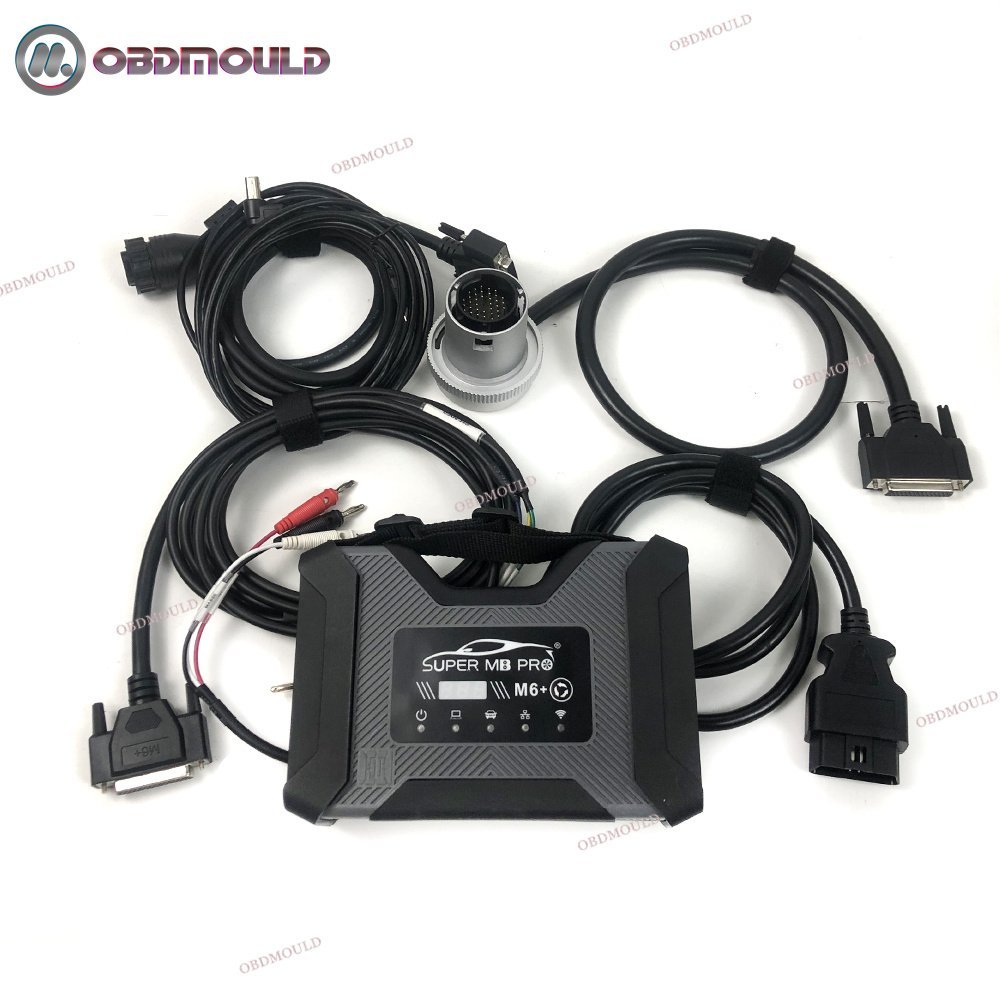 Full Configuration Work on Cars Basic Version Super MB Pro M6+ Wireless Star Car Truck Bus Van Scanner Diagnosis Tool