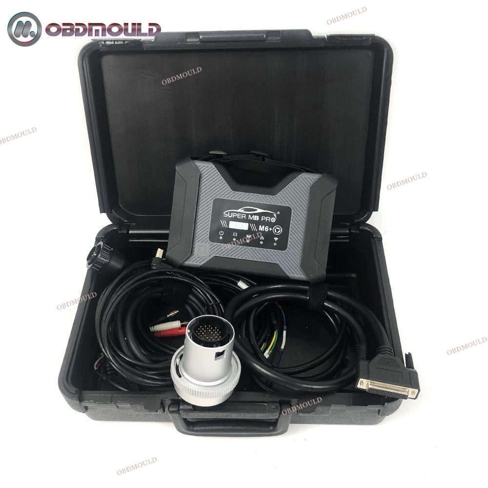 Full Configuration Work on Cars Basic Version Super MB Pro M6+ Wireless Star Car Truck Bus Van Scanner Diagnosis Tool