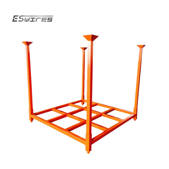 High Quality Color Customized Powder Coating Metal Steel Stacking Pallet Racking for Tire Industry