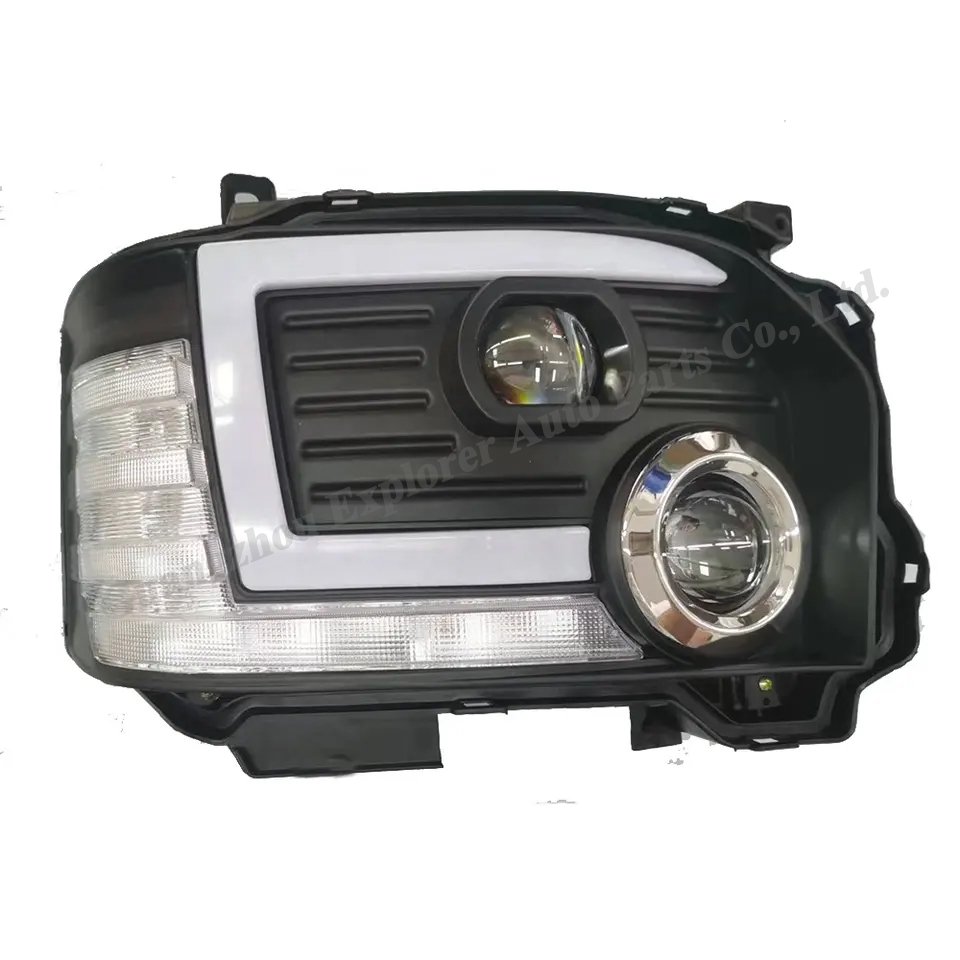 PICK-UP BULL Plastic Led Headlights for Hiace Bus Accessories 2014-2018 Auto Lighting System for Hiace Headlight