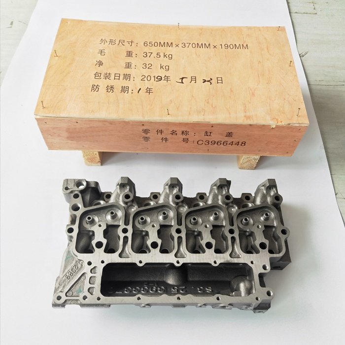4BT Engine EQB140-20 3.9L Commercial Recreational Marine Diesel Engines Assembly Cylinder Head 3927330 3967430 3920394 3966448