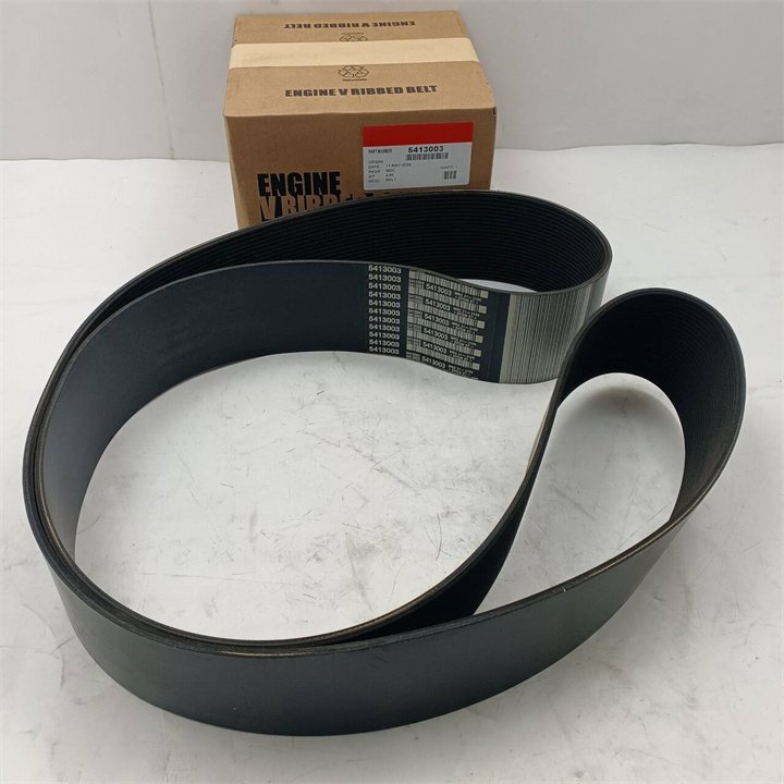 High performance K38 K50 diesel engine driven v ribbed belt 5413003 for marine boat genset generator use