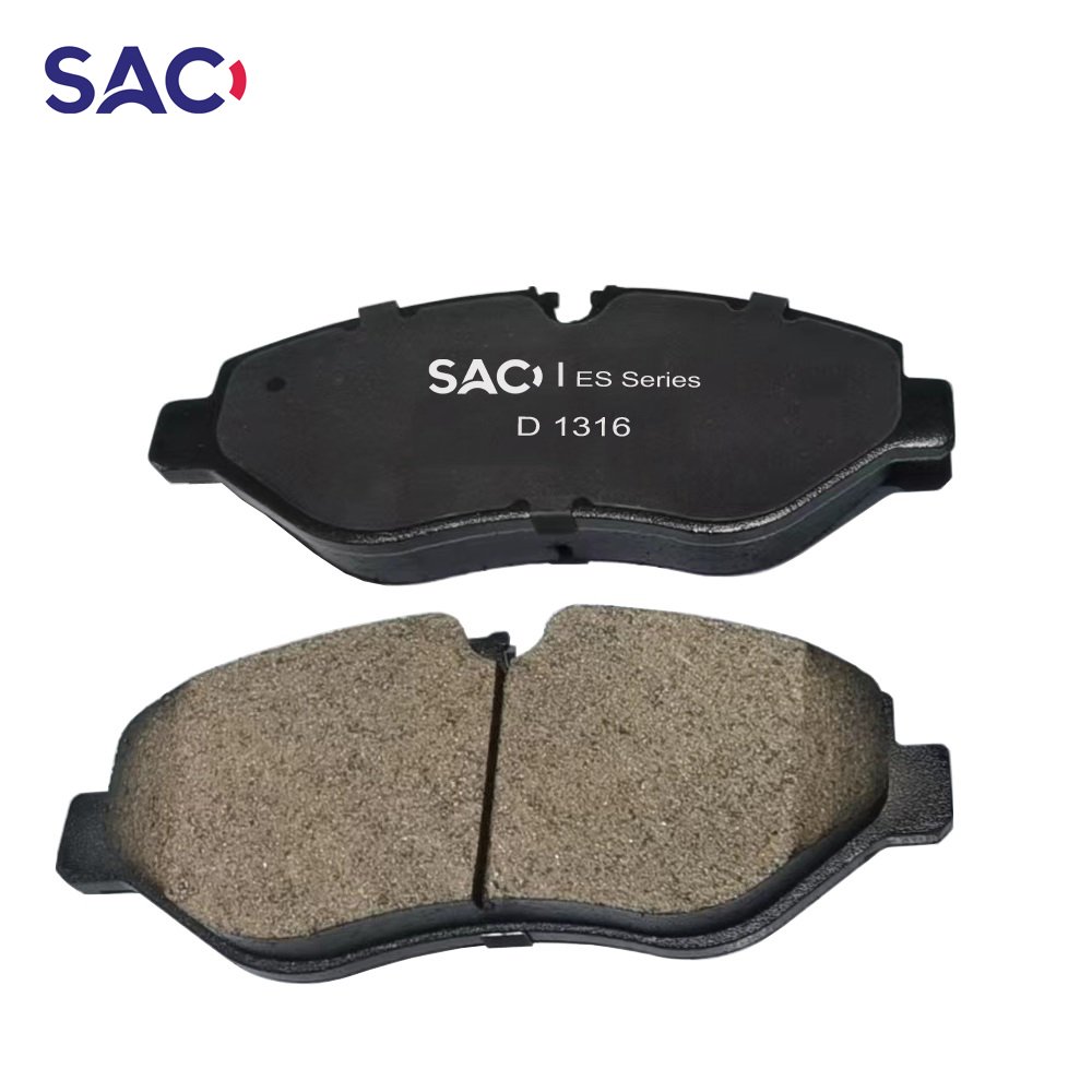 SAC Brake Pads Manufacturer for Mercedes Ben Z D1316 Front Axle Ceramic Brake Pad 0044206720