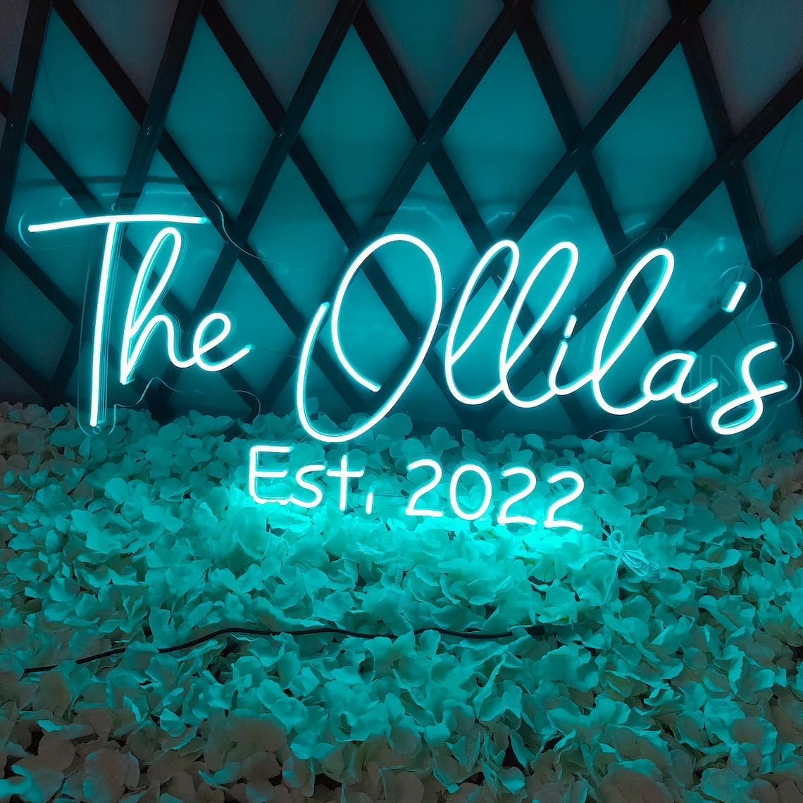 Business Shop Name Logo Neon Sign Custom LED Neon Signs for Wedding Birthday Party Gift Bar Game Room Home Wall Decor